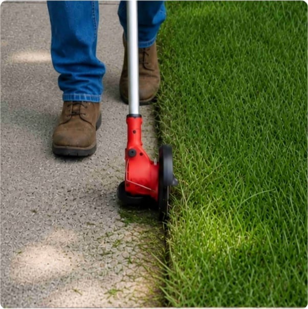 How to use Wood Ranger Lawn Trimmer